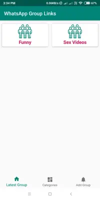 WhatsApp Group Links android App screenshot 0