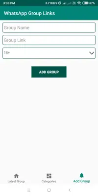 WhatsApp Group Links android App screenshot 1